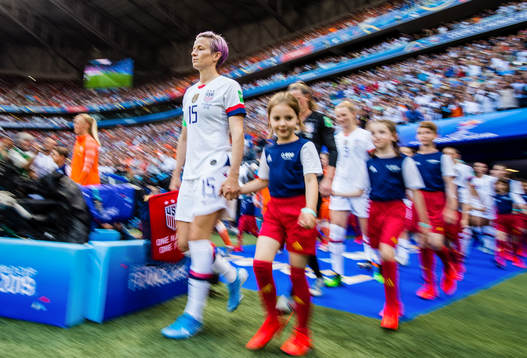 Megan Rapinoe of USA