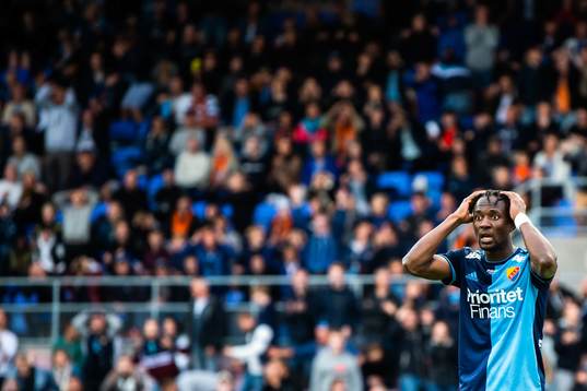 Djurgårdens Mohamed Buya Turay deppar
