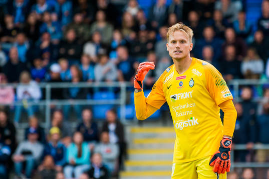 AFC Eskilstunas målvakt Ole Söderberg
