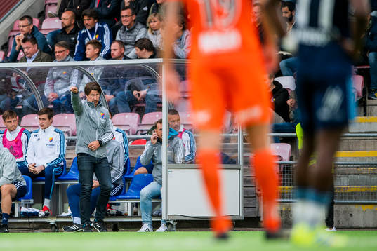 Djurgårdens tränare Thomas Lagerlöf