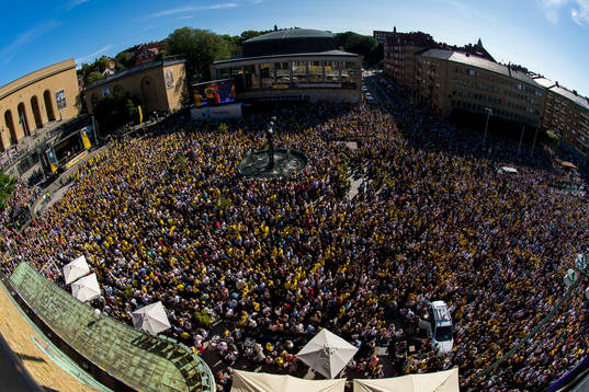 View over Götaplatsen
