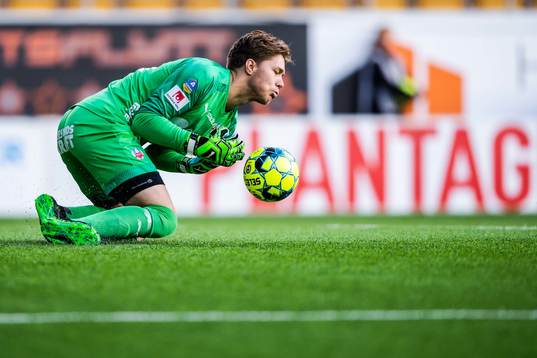 Helsingborgs målvakt Kalle Joelsson