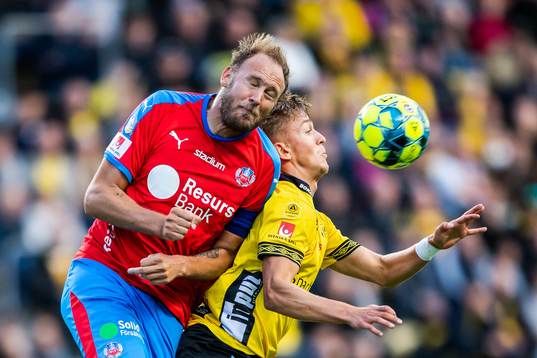 Helsingborgs Andreas Granqvist och Elfsborgs Jesper Karlsson