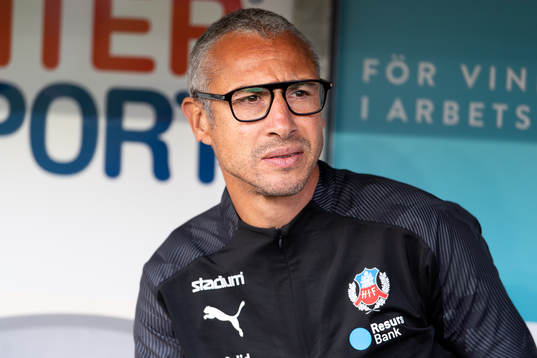 Helsingborgs tränare Henrik Larsson