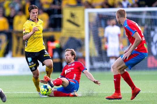 Elfsborgs Simon Olsson och Helsingborgs Anders Randrup