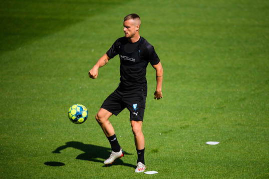 Eric Larsson of Malmö FF