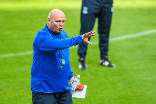 David Jeffrey head coach of Ballymena United