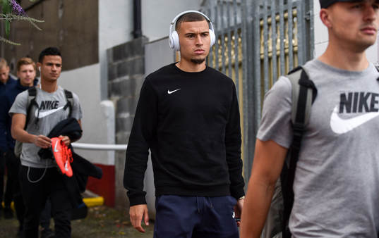 Jordan Larsson of IFK Norrköping arrives