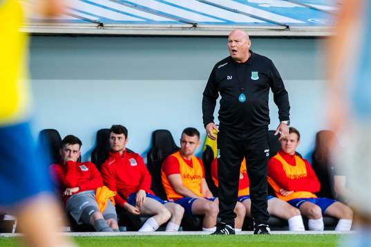 David Jeffrey, head coach of Ballymena United