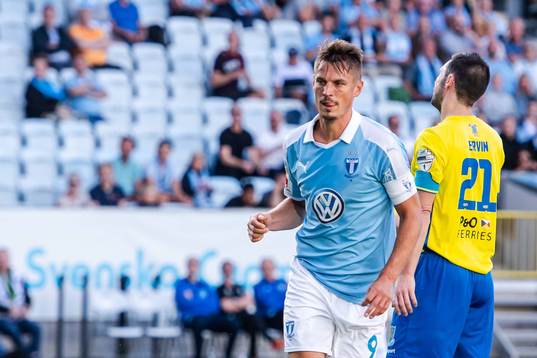 Markus Rosenberg of Malmö FF celebrate
