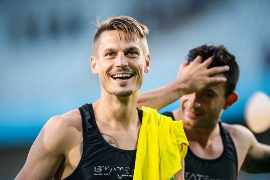 Markus Rosenberg of Malmö FF celebrates