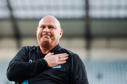 David Jeffrey, head coach of Ballymena United thank