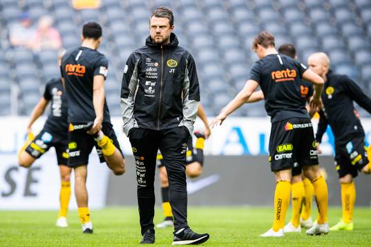 Elfsborgs tränare Jimmy Thelin