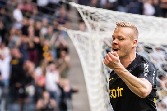 s Kolbeinn Sigthorsson jublar