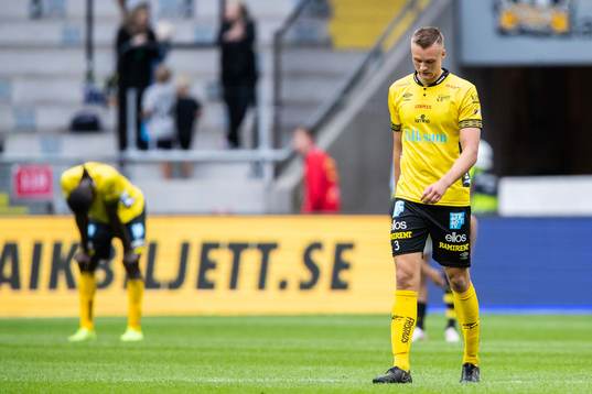 Elfsborgs Stian Rode Gregersen deppar