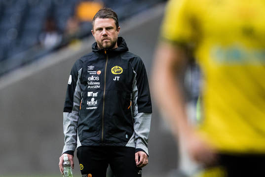 Elfsborgs manager Jimmy Thelin