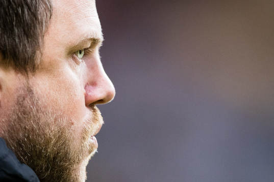 Elfsborgs manager Jimmy Thelin innan fotbollsmatchen i