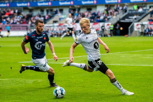 Ylldren Ibrahimaj of Viking and Birger Solberg Meling of