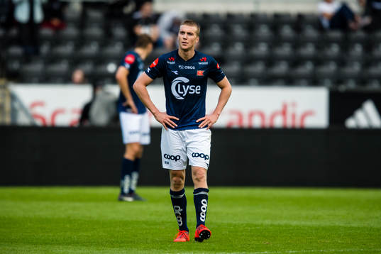 Kristian Thorstvedt of Viking looks dejected