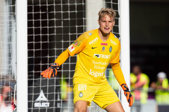 AFC Eskilstunas målvakt Ole Söderberg