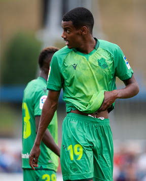 Alexander Isak of Real Sociedad