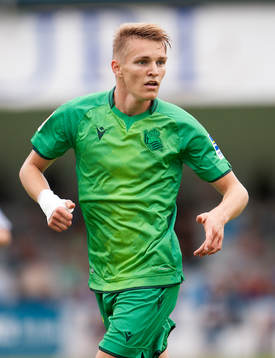 Martin Ødegaard of Real Sociedad