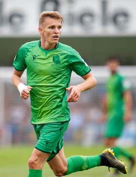 Martin Ødegaard of Real Sociedad