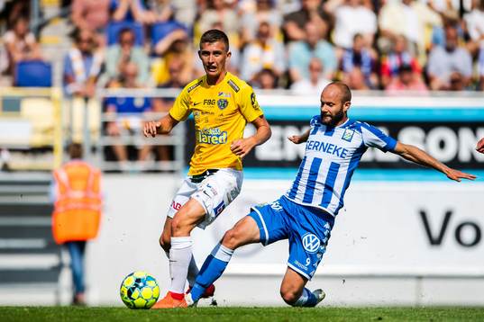 Falkenbergs John Björkengren och IFK Göteborgs Robin