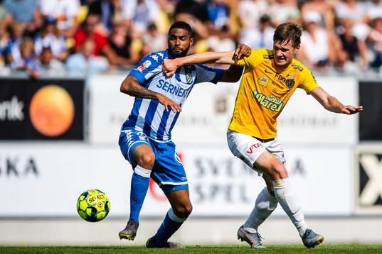 IFK Göteborgs Kristopher Da Graca och Falkenbergs Kirill