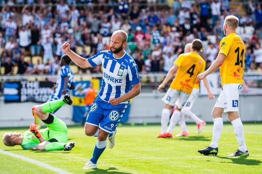IFK Göteborgs Robin Söder jublar