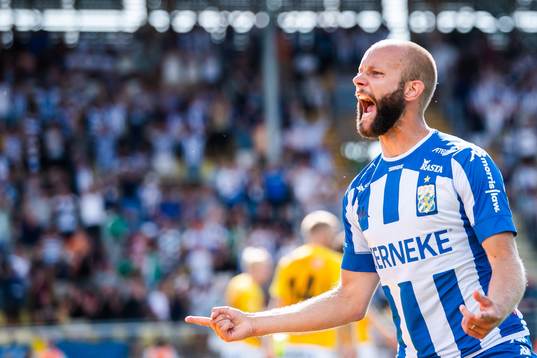 IFK Göteborgs Robin Söder jublar