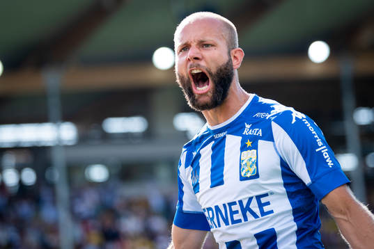 IFK Göteborgs Robin Söder jublar