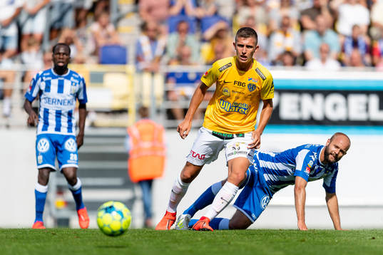 Falkenbergs John Björkengren och IFK Göteborgs Robin