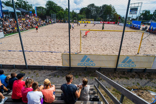 Generell vy över spelplanen
