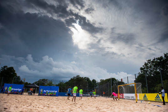 Bläddra bland fler bilder av Beachsoccer, SM-finaler