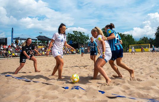 Vetlanda United IFs Emelie Desrochers Karlsson, målvakt