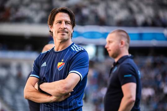 Djurgårdens tränare Thomas Lagerlöf