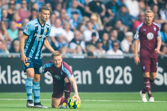 Djurgårdens Jesper Karlström och Malmö FFs Anders