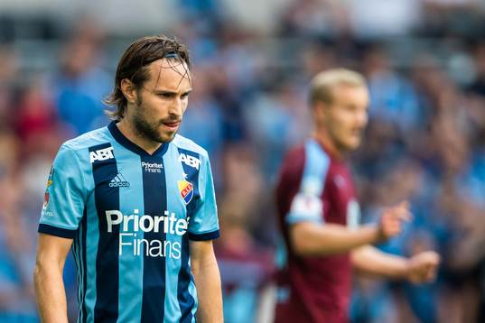 Djurgårdens Kevin Walker deppar