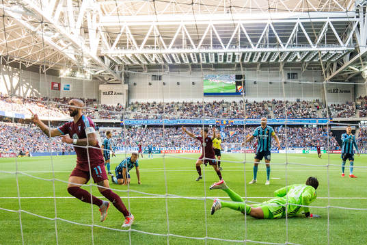 Malmö FFs Guillermo Molins jublar