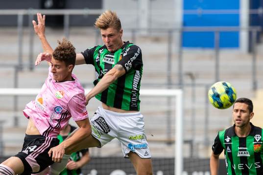 Dalkurds Christopher McVey och GAIS Predrag Randelovic