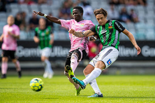 GAIS Rasmus Rosenqvist mot Dalkurds Frank Arhin