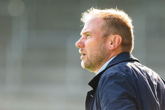 Halmstads tränare Magnus Haglund