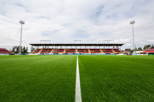 Generel vy över insidan av Jämtkraft Arena