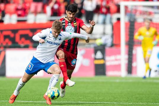 IFK Norrköpings Christoffer Nyman och Östersunds Rewan