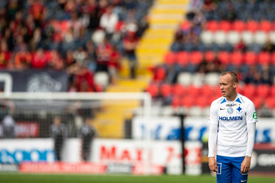 IFK Norrköpings Gudmundur Thórarinsson deppar