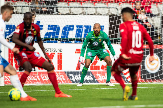 Östersunds målvakt Aly Keita