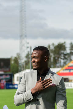 Östersunds Alhaji Gero avtackkas