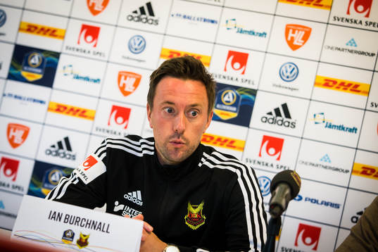 Östersunds tränare Ian Burchnall