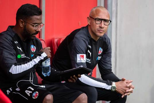 Helsingborgs tränare Henrik Larsson